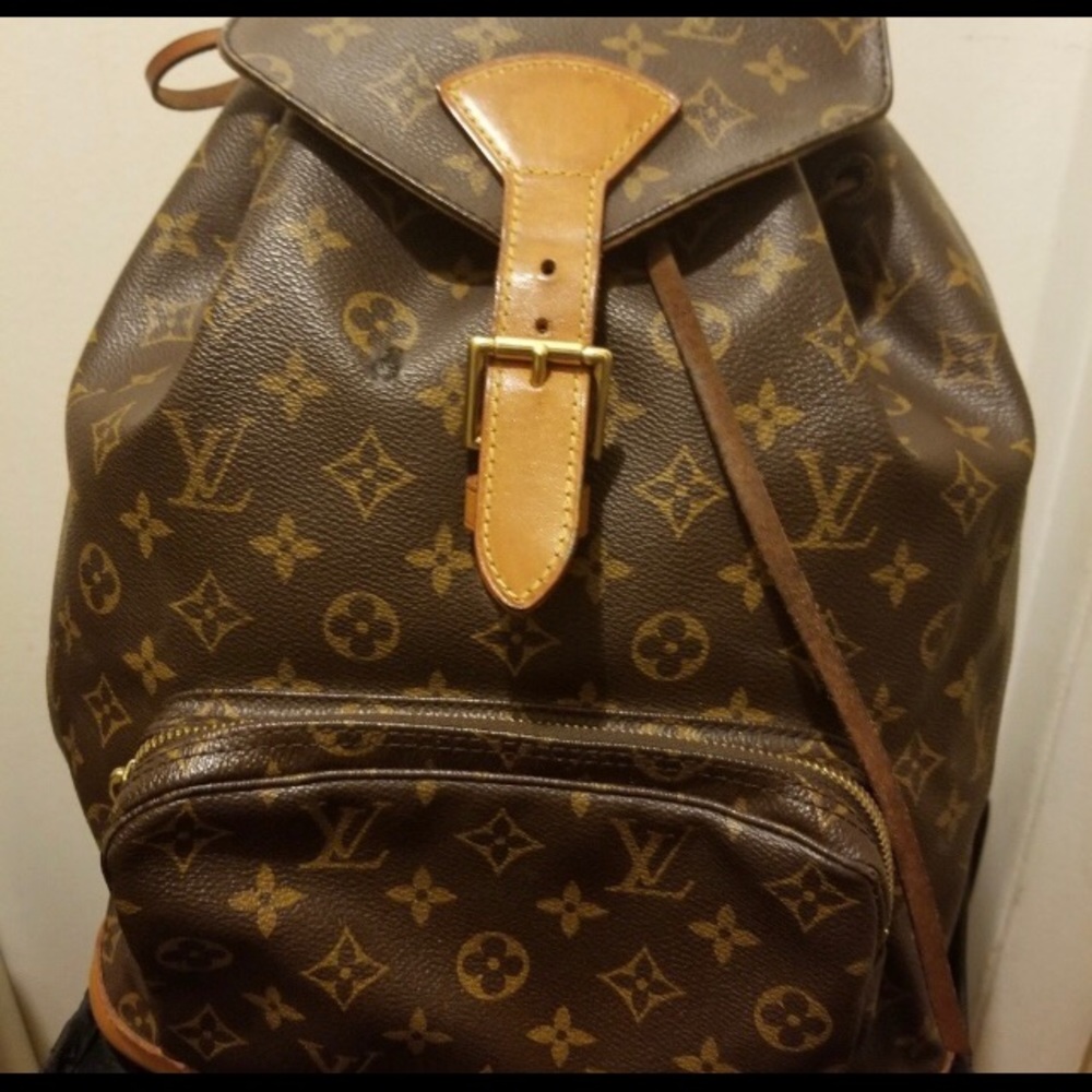 AUTHENTIC Louis Vuitton Montsouris Back Pack GM